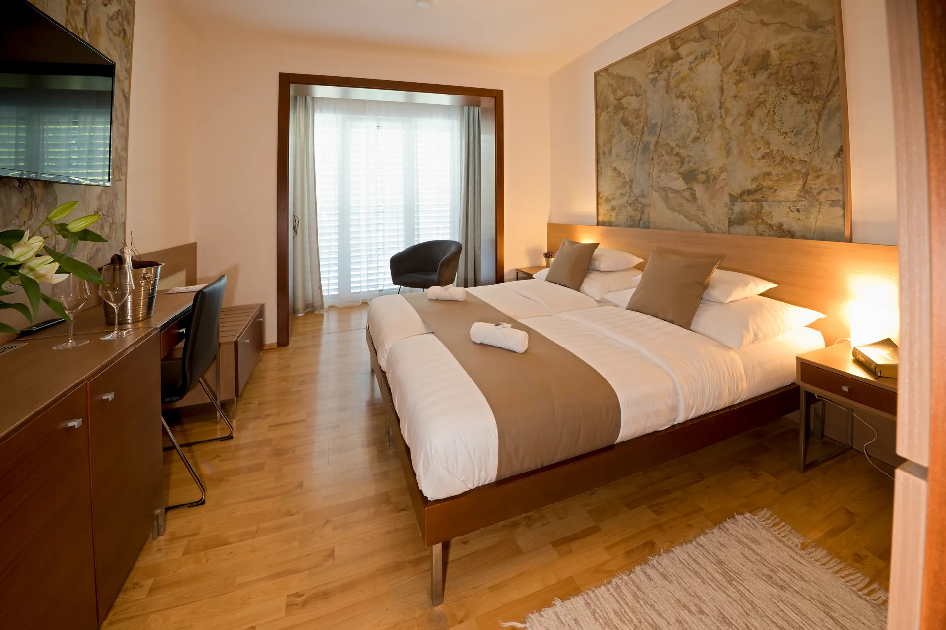 Dvoulůžkový pokoj STANDARD - pohodlný pobyt